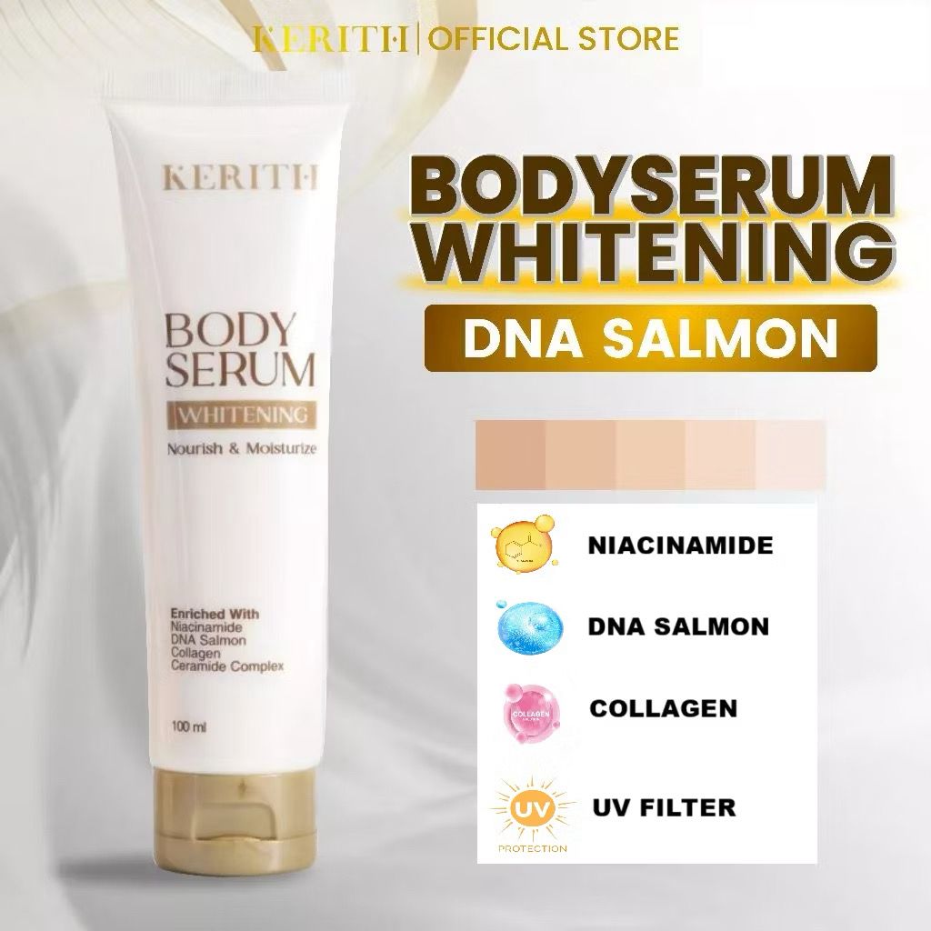 Lotion Whitening Body Serum DNA Salmon by Kerith