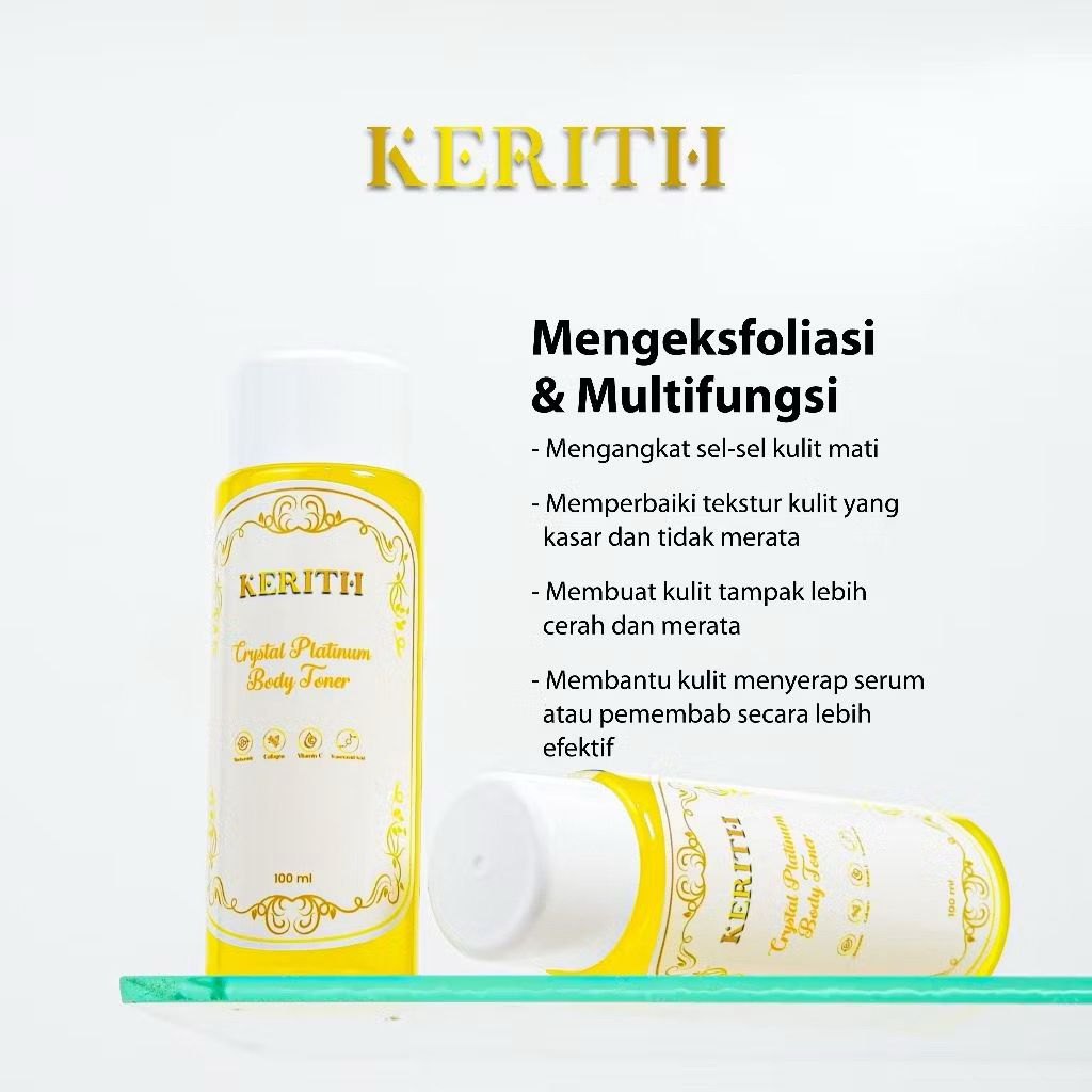 Crystal Platinum Body Toner by KERITH